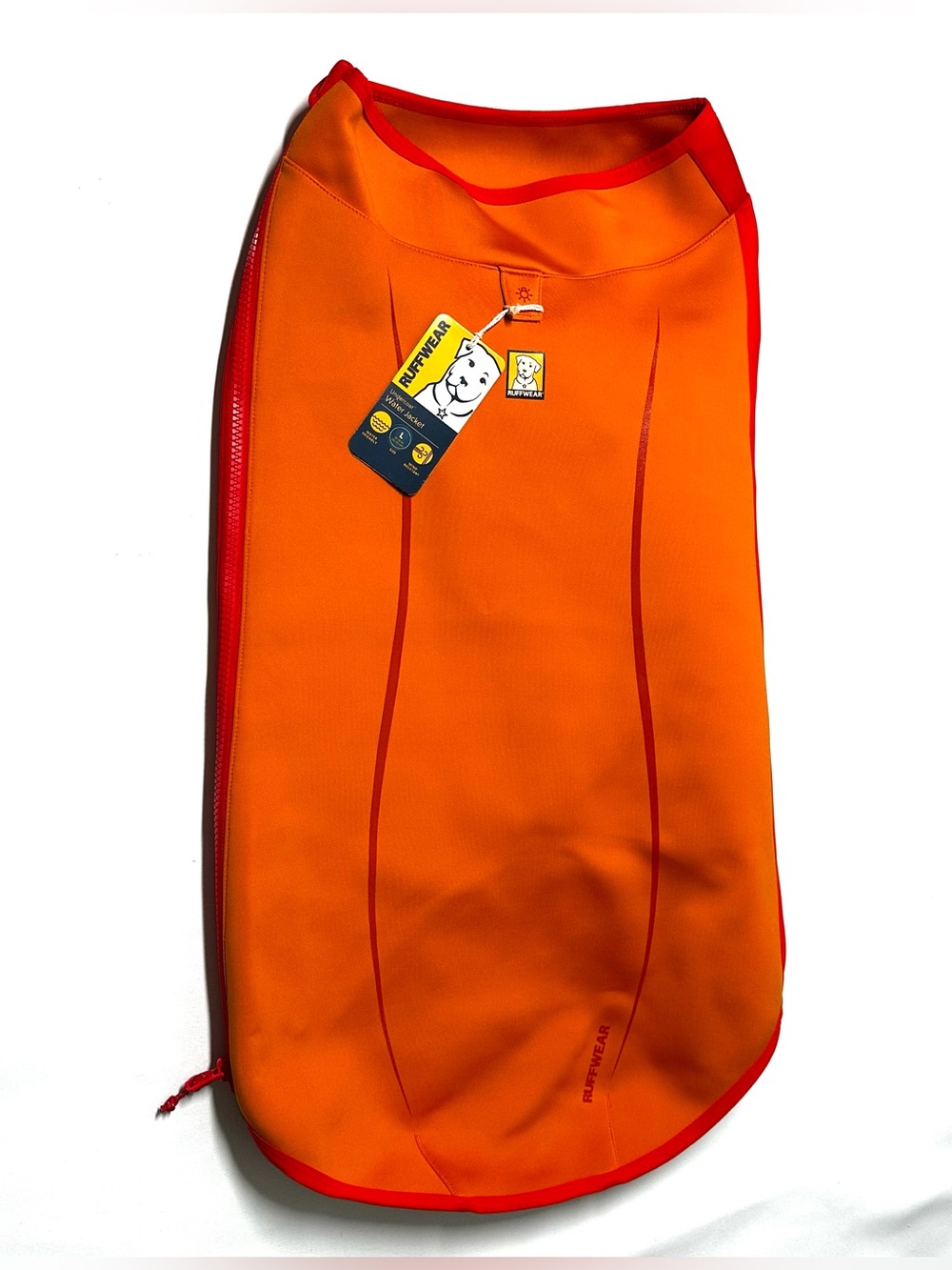 NWT Ruffwear Undercoat Dog Water Jacket Campfire Orange Size L- 32-36in